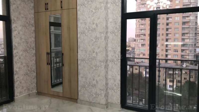Kirayə verilir 3 otaqlı Mənzil Yeni tikili 85 m² Nərimanov r. - şəkil 3