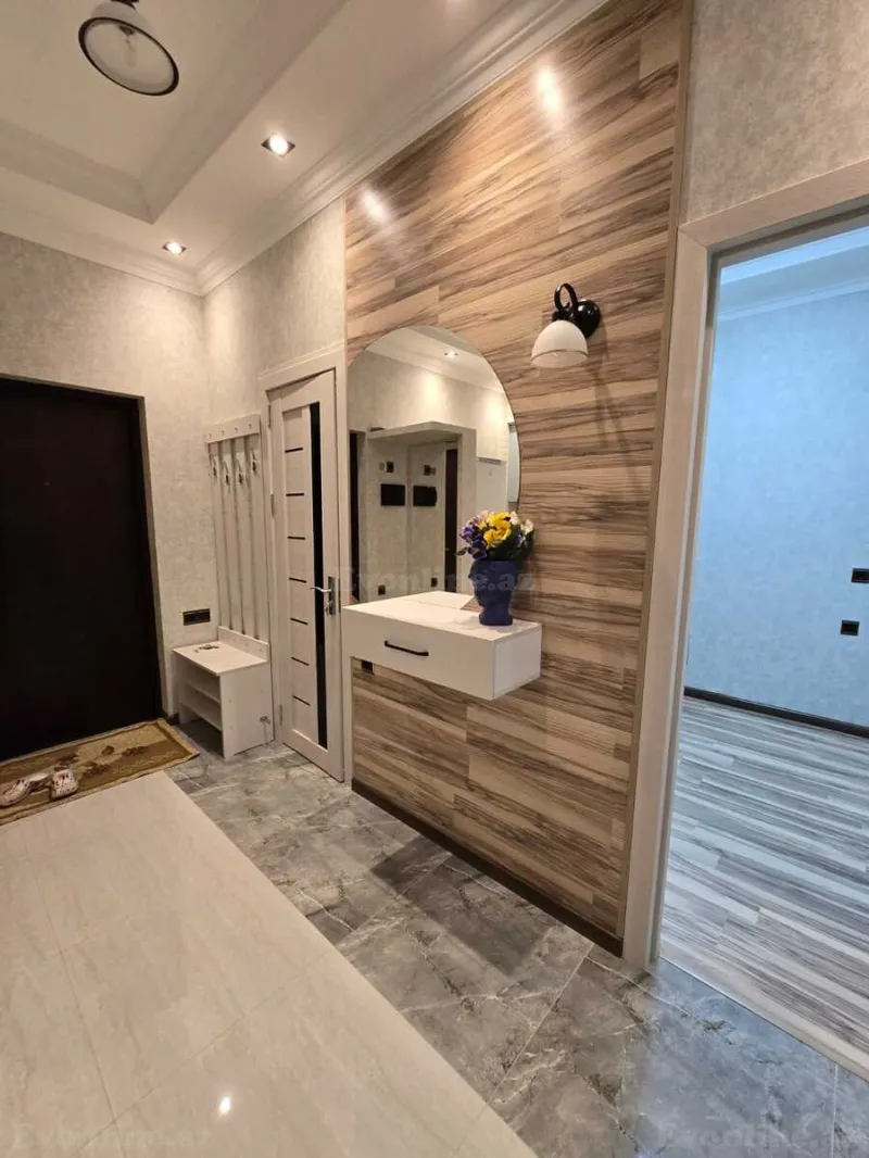 Kirayə verilir 3 otaqlı Mənzil Yeni tikili 75 m² Neftçilər m. - şəkil 2