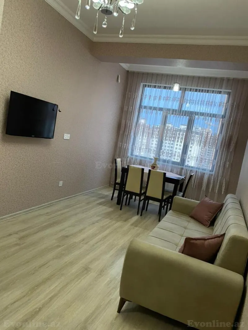 Kirayə verilir 2 otaqlı Mənzil Yeni tikili 60 m² 8 Noyabr m.