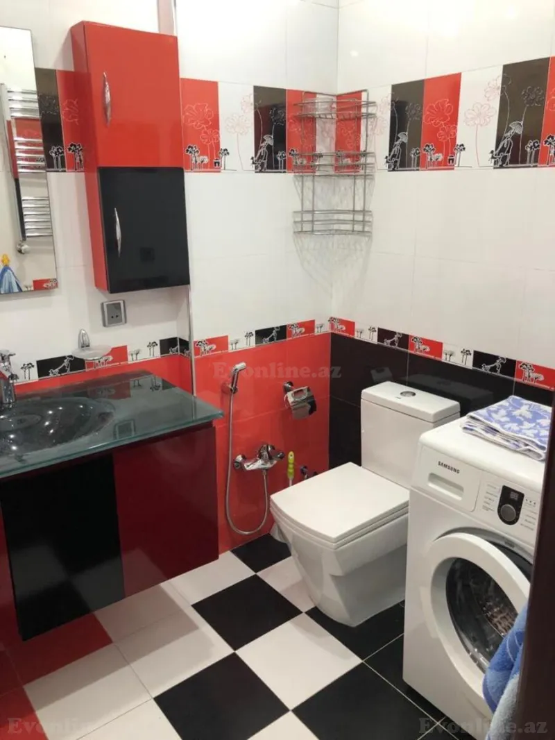 Kirayə verilir 2 otaqlı Mənzil Yeni tikili 65 m² Xətai m. - şəkil 10