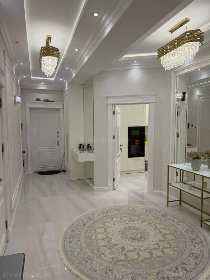 Satılır 3 otaqlı Mənzil Yeni tikili 128 m² Nəriman Nərimanov m. - şəkil 3