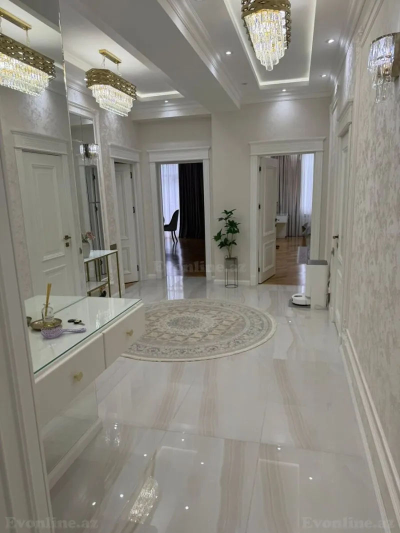 Satılır 3 otaqlı Mənzil Yeni tikili 128 m² Nəriman Nərimanov m. - şəkil 4