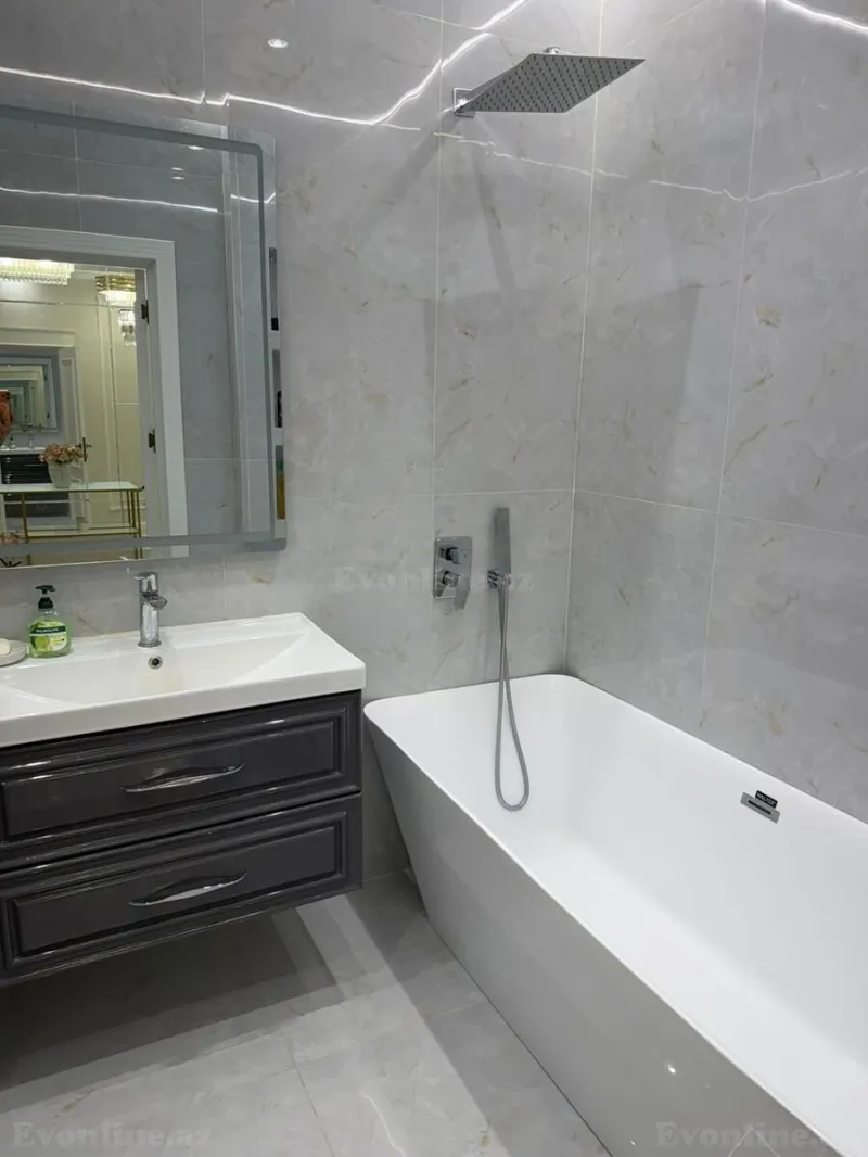 Satılır 3 otaqlı Mənzil Yeni tikili 128 m² Nəriman Nərimanov m. - şəkil 8