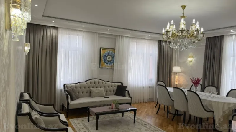 Satılır 3 otaqlı Mənzil Yeni tikili 128 m² Nəriman Nərimanov m. - şəkil 12