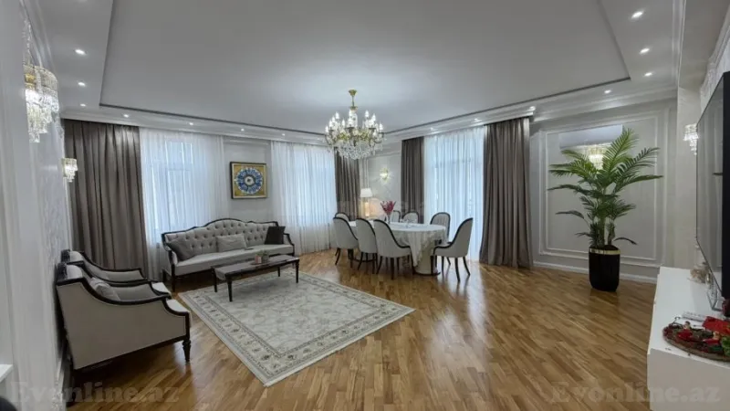 Satılır 3 otaqlı Mənzil Yeni tikili 128 m² Nəriman Nərimanov m. - şəkil 23