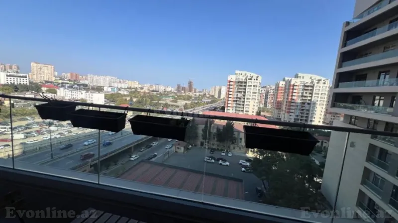 Kirayə verilir 2 otaqlı Mənzil Yeni tikili 106 m² 8 Noyabr m. - şəkil 11