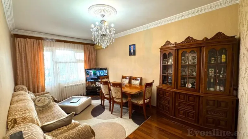 3 otaqlı Mənzil 75 m² Qara Qarayev m. Satılır