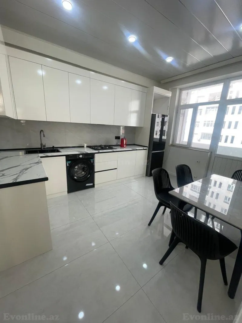 Kirayə verilir 3 otaqlı Mənzil Yeni tikili 110 m² Əhmədli - şəkil 4