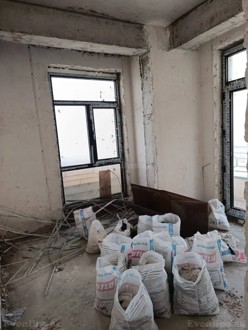 Satılır 4 otaqlı Mənzil Yeni tikili 125 m² Nəsimi r. - şəkil 3