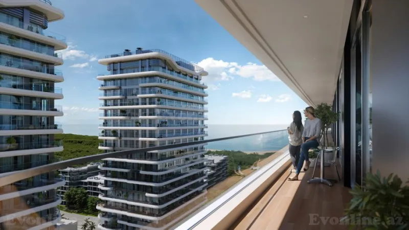 1 otaqlı Mənzil 57 m² Sabunçu r. Satılır