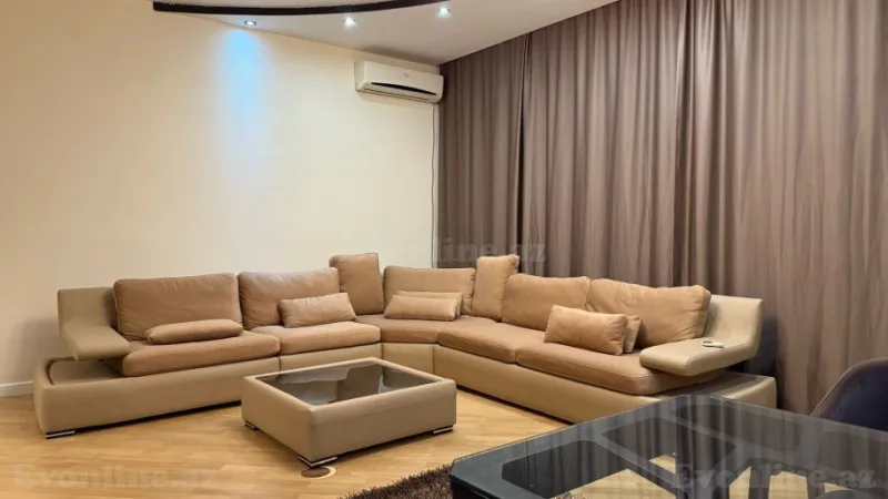 Kirayə verilir 2 otaqlı Mənzil Yeni tikili 100 m² Nərimanov r. - şəkil 2