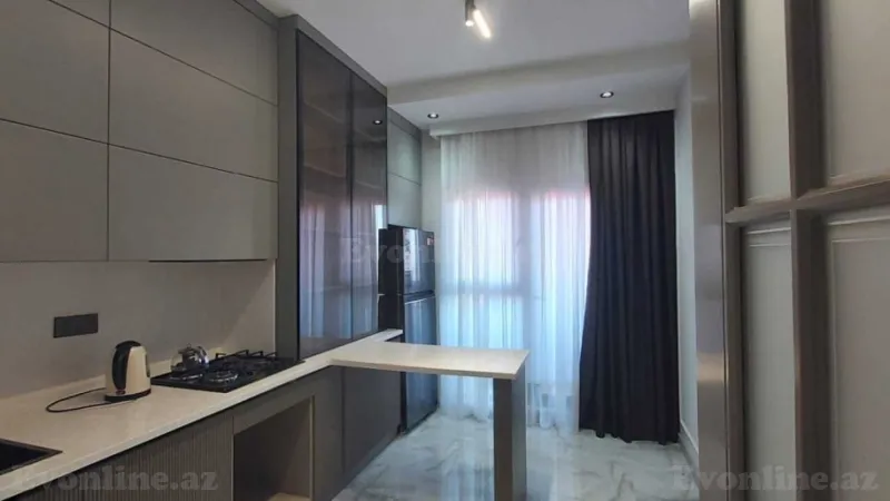 Kirayə verilir 3 otaqlı Mənzil Yeni tikili 120 m² Nəsimi r. - şəkil 17