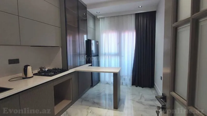 Kirayə verilir 3 otaqlı Mənzil Yeni tikili 120 m² Nəsimi r. - şəkil 20