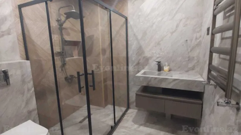 Kirayə verilir 3 otaqlı Mənzil Yeni tikili 120 m² Nəsimi r. - şəkil 23