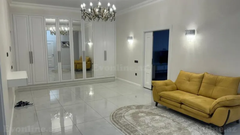 Kirayə verilir 4 otaqlı Mənzil Yeni tikili 230 m² Nəsimi r. - şəkil 11