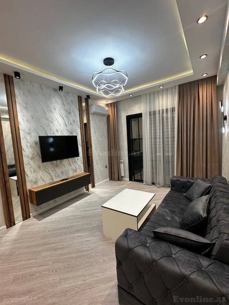 Kirayə verilir 2 otaqlı Mənzil Yeni tikili 55 m² Əhmədli - şəkil 2