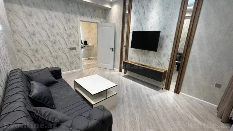 Kirayə verilir 2 otaqlı Mənzil Yeni tikili 55 m² Əhmədli - şəkil 3
