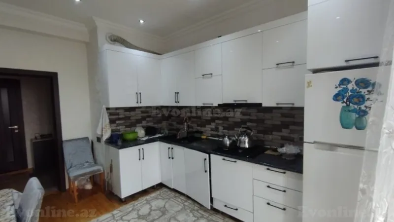 Satılır 3 otaqlı Mənzil Yeni tikili 107 m² Qara Qarayev m. - şəkil 8