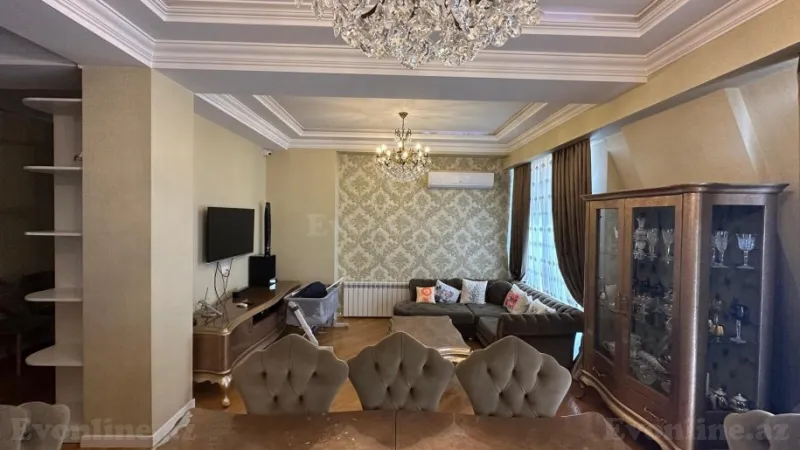 Kirayə verilir 5 otaqlı Mənzil Yeni tikili 210 m² Xətai r. - şəkil 2