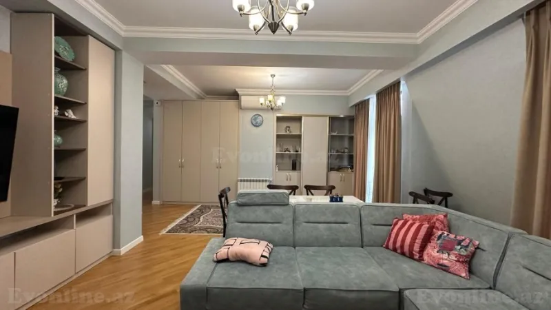Kirayə verilir 5 otaqlı Mənzil Yeni tikili 210 m² Xətai r. - şəkil 12