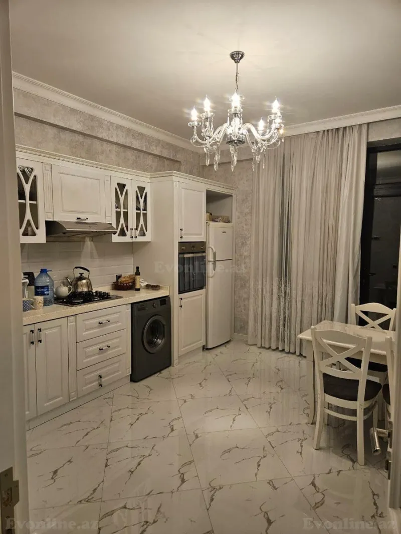 Kirayə verilir 2 otaqlı Mənzil Yeni tikili 90 m² Nəsimi r. - şəkil 5