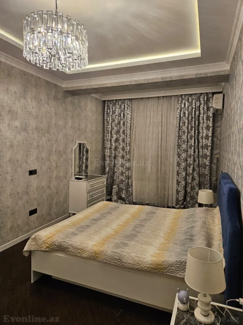 Kirayə verilir 2 otaqlı Mənzil Yeni tikili 90 m² Nəsimi r. - şəkil 7