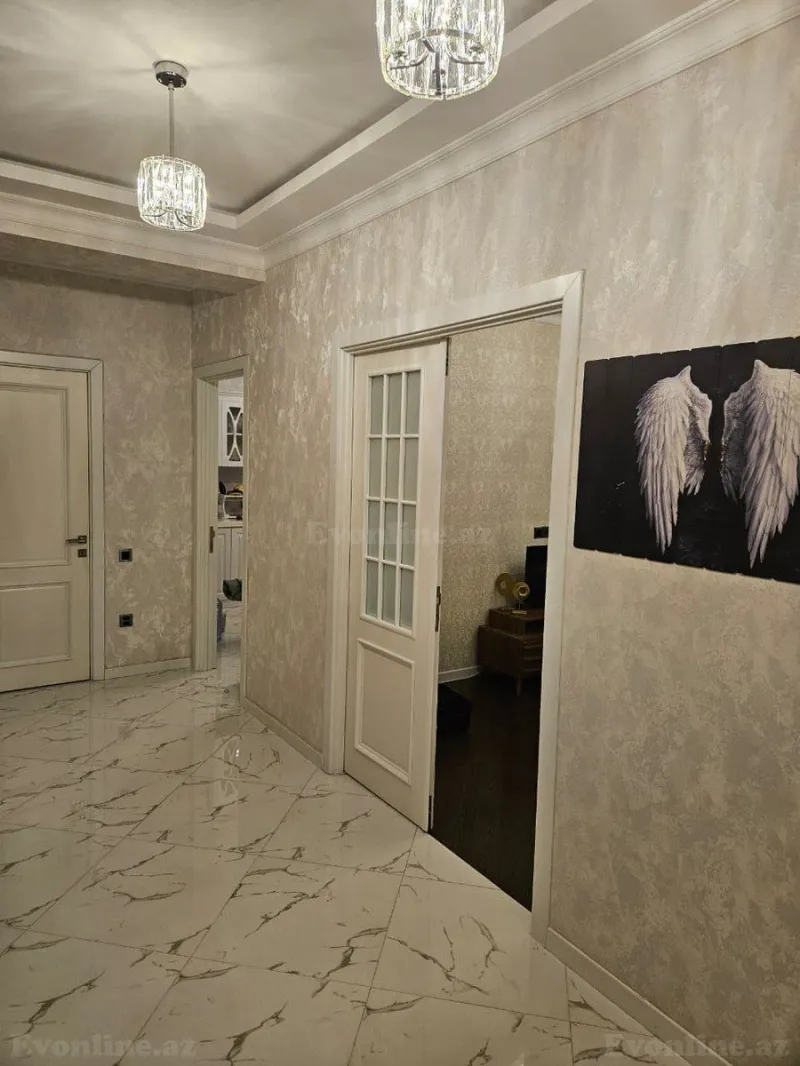 Kirayə verilir 2 otaqlı Mənzil Yeni tikili 90 m² Nəsimi r. - şəkil 8