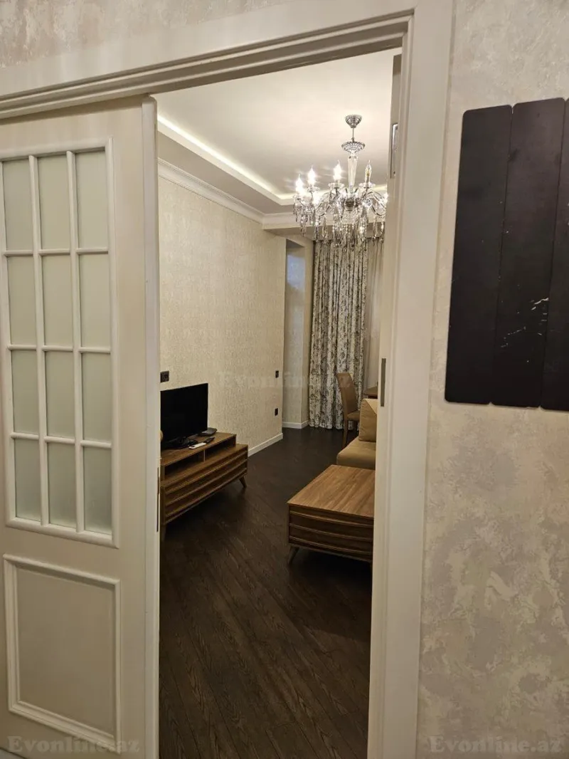 Kirayə verilir 2 otaqlı Mənzil Yeni tikili 90 m² Nəsimi r. - şəkil 11