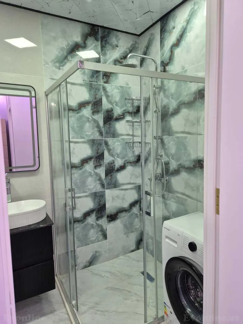 Kirayə verilir 2 otaqlı Mənzil Yeni tikili 53 m² Həzi Aslanov m. - şəkil 12