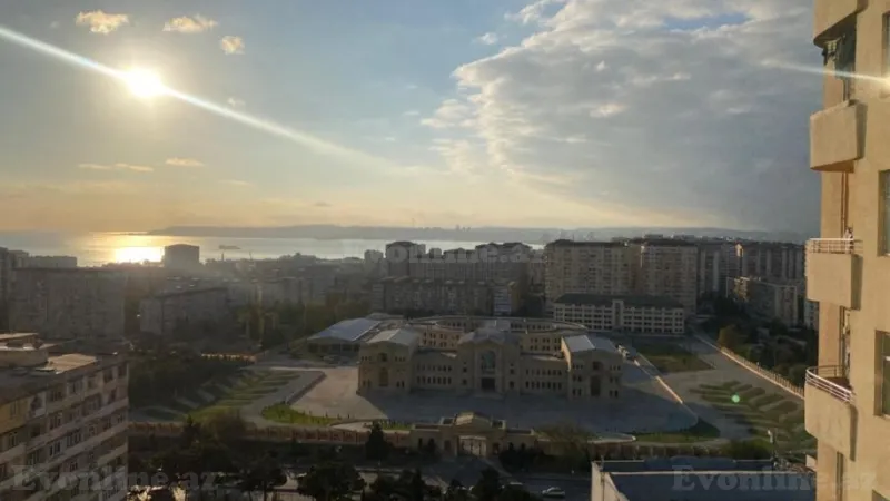 Satılır 3 otaqlı Mənzil Yeni tikili 94 m² Həzi Aslanov m. - şəkil 2