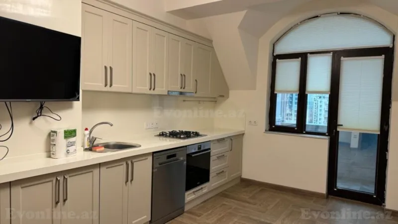 Satılır 3 otaqlı Mənzil Yeni tikili 125 m² Nəsimi r. - şəkil 8