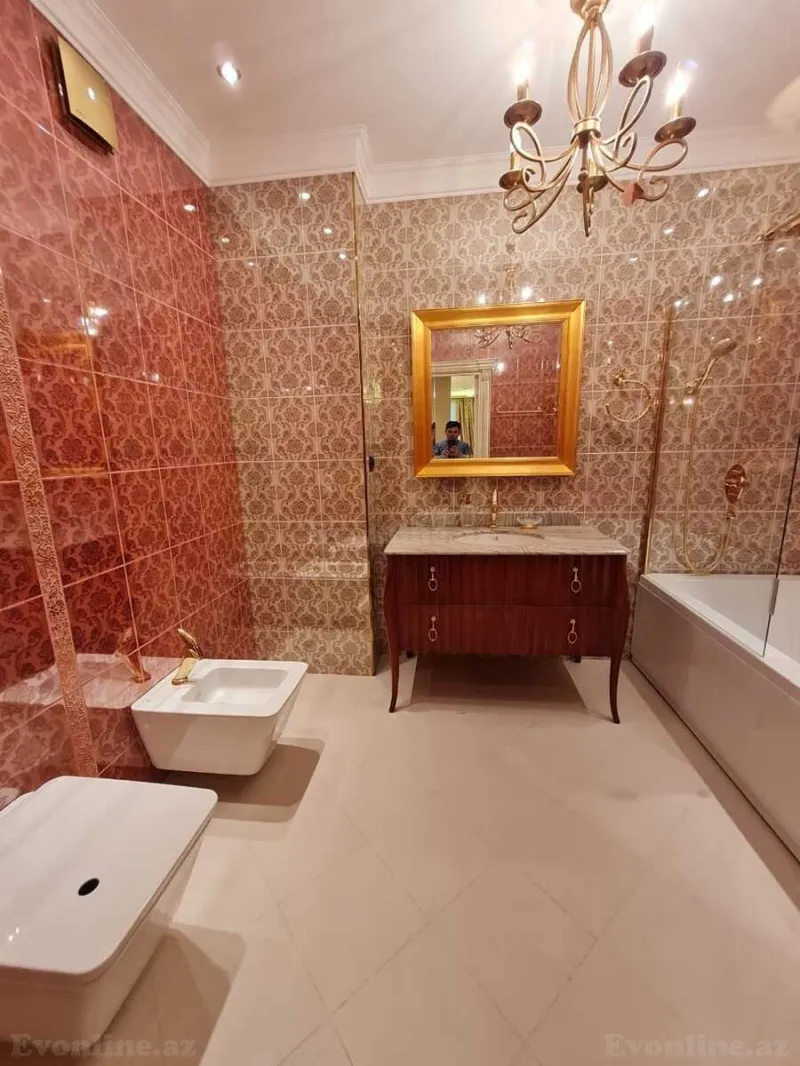 Satılır 4 otaqlı Mənzil Yeni tikili 200 m² Elmlər Akademiyası m. - şəkil 19