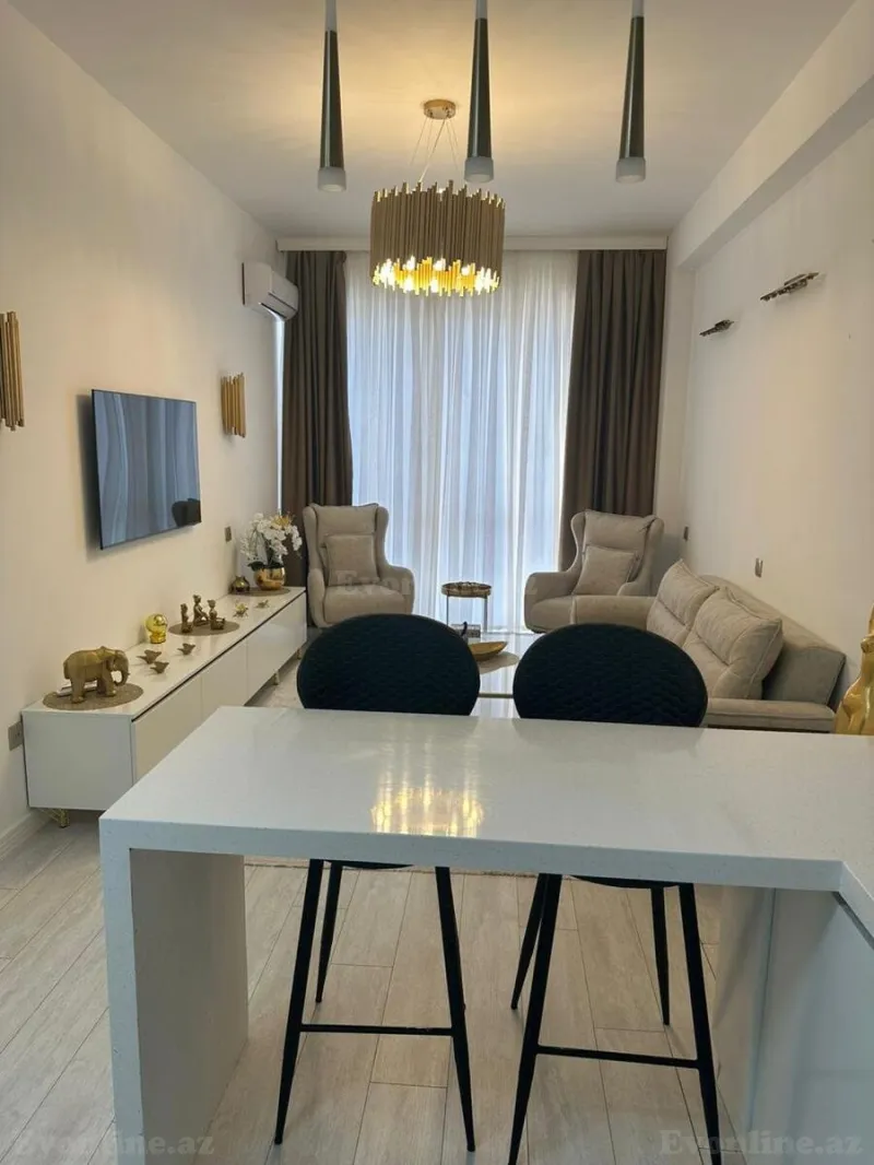 Kirayə verilir 2 otaqlı Mənzil Yeni tikili 50 m² Yasamal r. - şəkil 3