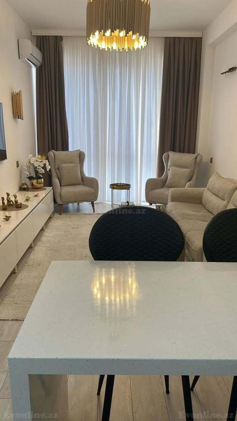 Kirayə verilir 2 otaqlı Mənzil Yeni tikili 50 m² Yasamal r. - şəkil 11