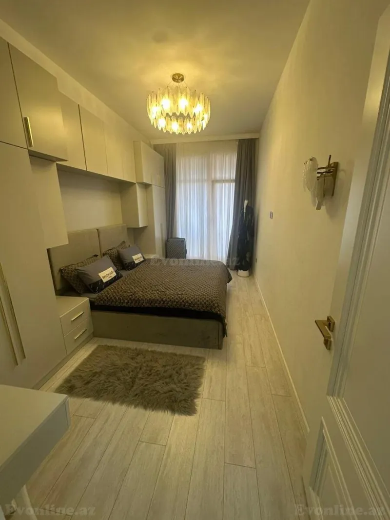 Kirayə verilir 2 otaqlı Mənzil Yeni tikili 50 m² Yasamal r. - şəkil 14