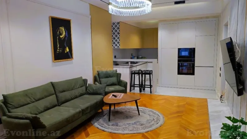 Kirayə verilir 2 otaqlı Mənzil Yeni tikili 75 m² 28 May m. - şəkil 3