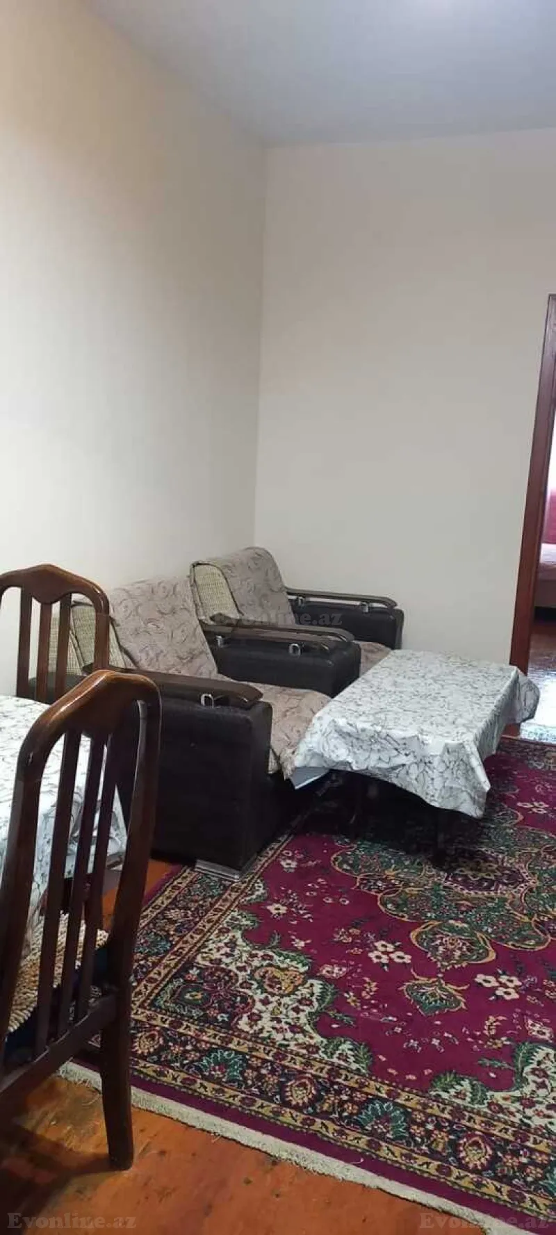 Kirayə verilir 2 otaqlı Mənzil Köhnə tikili 50 m² Nəsimi m. - şəkil 3