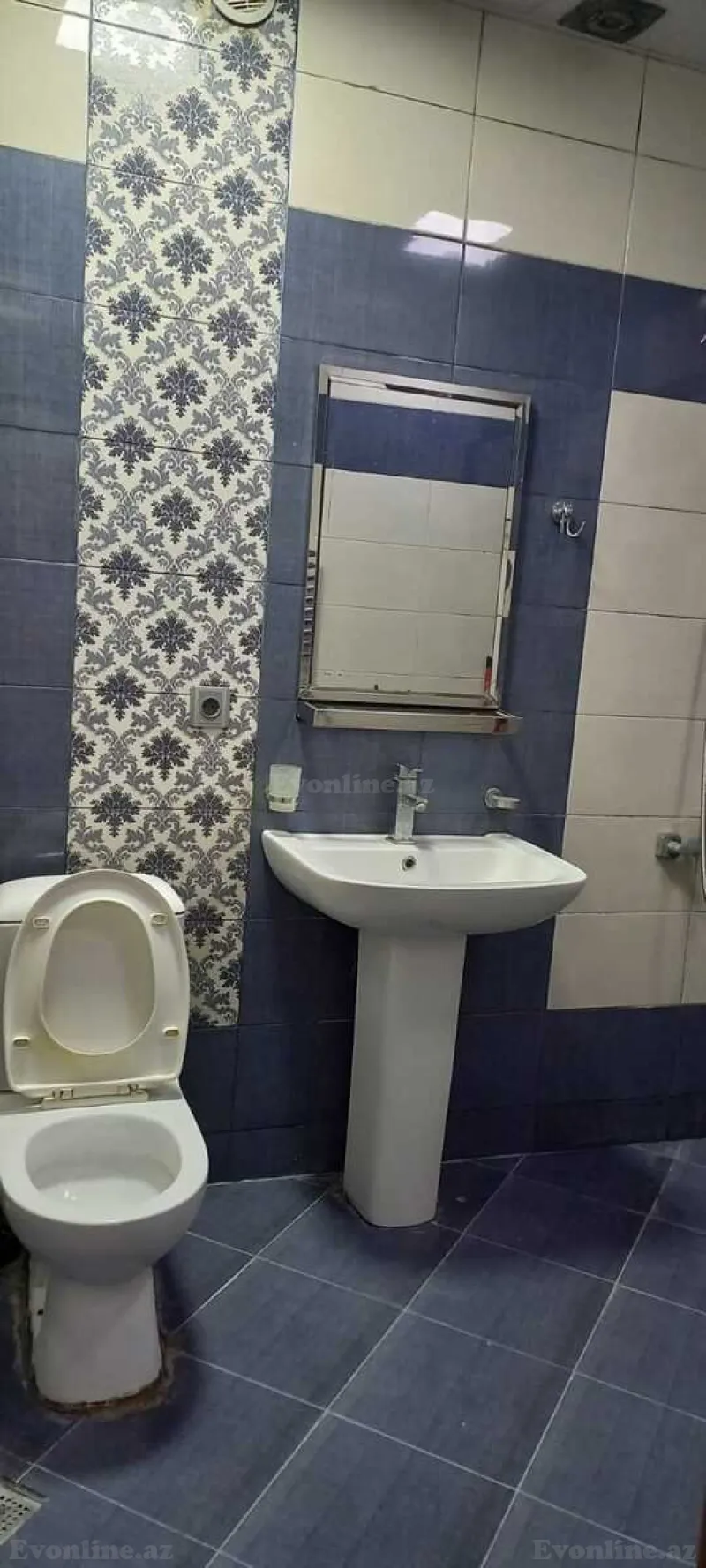 Kirayə verilir 2 otaqlı Mənzil Köhnə tikili 50 m² Nəsimi m. - şəkil 8