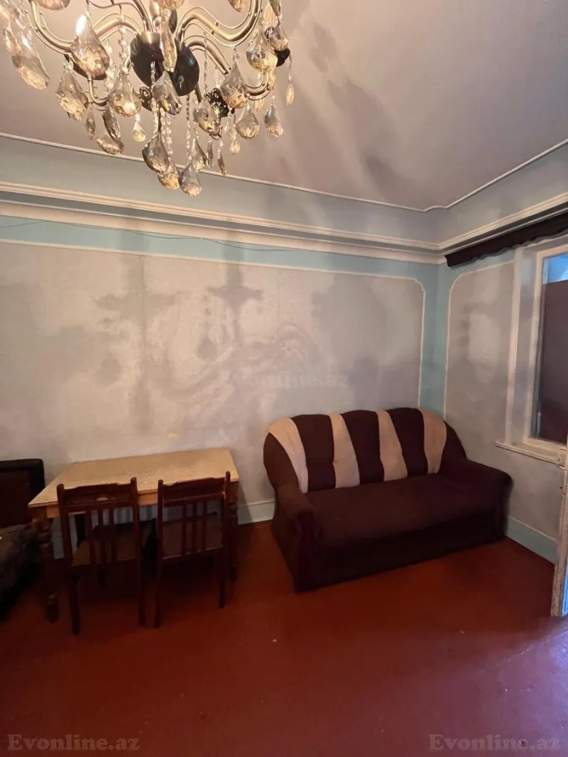 Kirayə verilir 1 otaqlı Mənzil Köhnə tikili 22 m² Qara Qarayev m. - şəkil 3