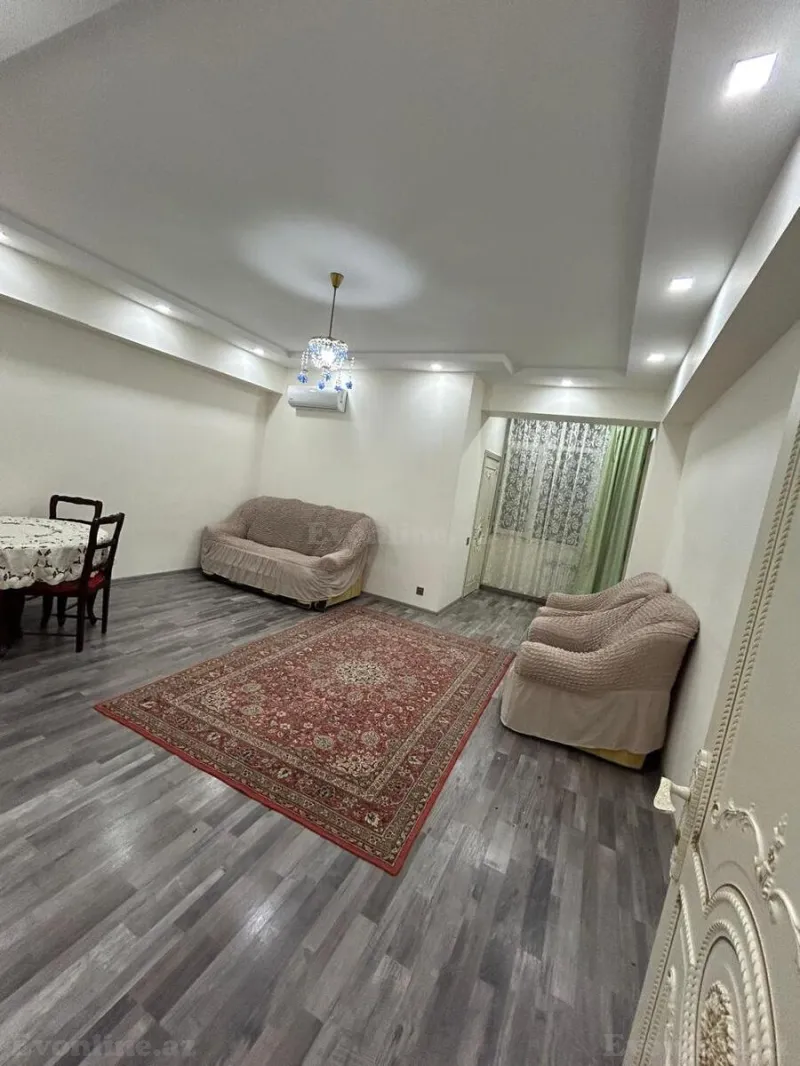 Kirayə verilir 2 otaqlı Mənzil Yeni tikili 80 m² Nəsimi m.
