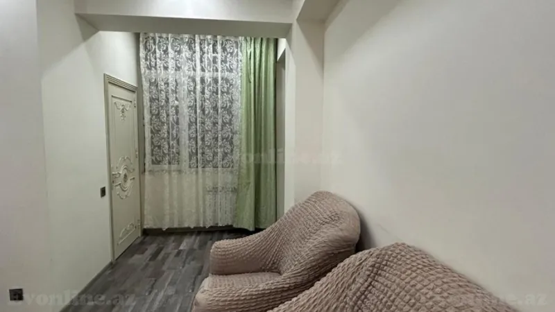 Kirayə verilir 2 otaqlı Mənzil Yeni tikili 80 m² Nəsimi m. - şəkil 3