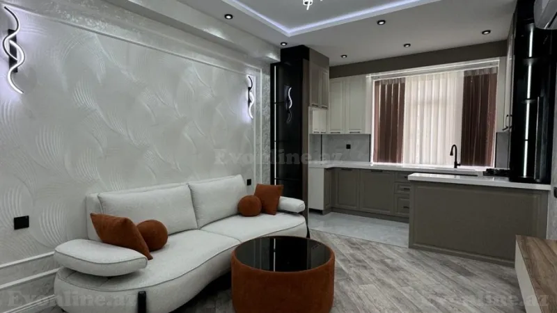 Satılır 2 otaqlı Mənzil Yeni tikili 55 m² Həzi Aslanov m. - şəkil 4