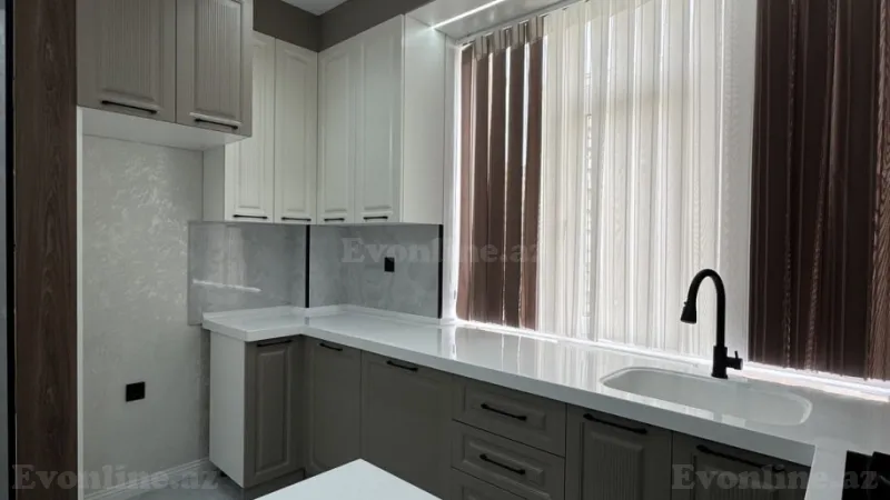 Satılır 2 otaqlı Mənzil Yeni tikili 55 m² Həzi Aslanov m. - şəkil 9