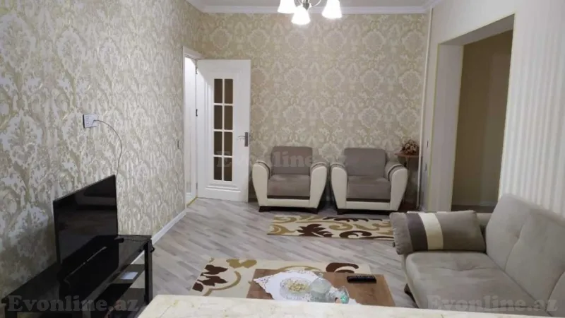 Kirayə verilir 2 otaqlı Mənzil Köhnə tikili 45 m² 9-cu mikrorayon - şəkil 3