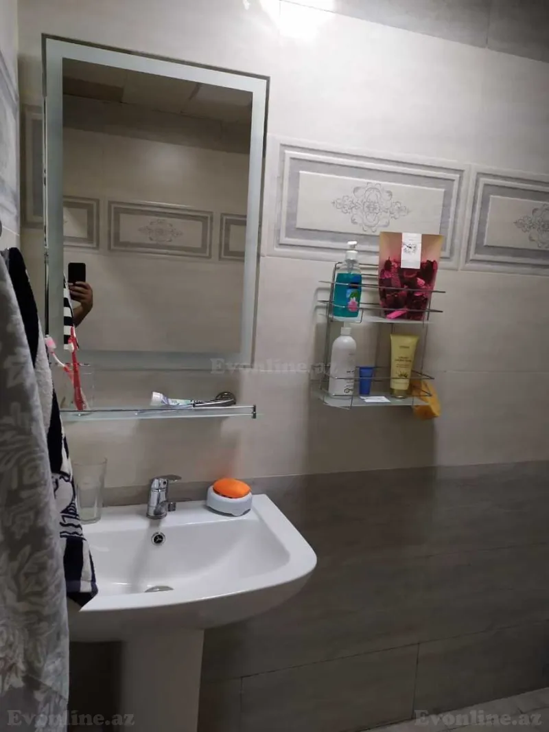 Kirayə verilir 2 otaqlı Mənzil Köhnə tikili 45 m² 9-cu mikrorayon - şəkil 9