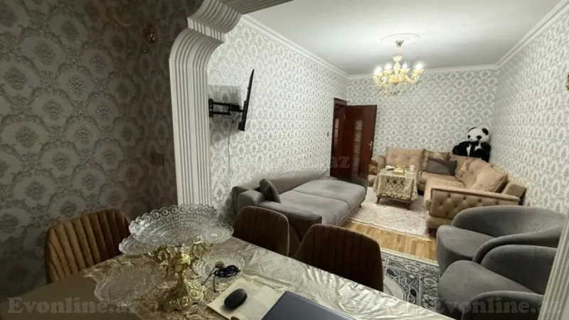 Satılır 3 otaqlı Mənzil Köhnə tikili 80 m² Yeni Yasamal - şəkil 2