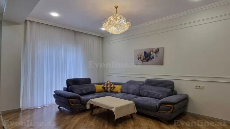 Kirayə verilir 3 otaqlı Mənzil Yeni tikili 130 m² Xətai r. - şəkil 2
