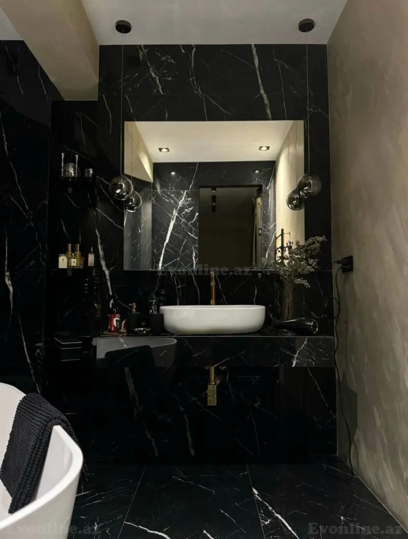 Kirayə verilir 1 otaqlı Mənzil Yeni tikili 60 m² Xətai r. - şəkil 11