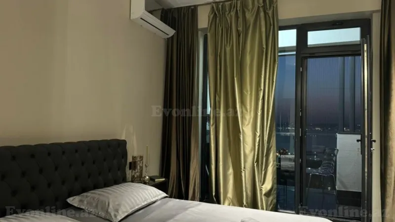 Kirayə verilir 1 otaqlı Mənzil Yeni tikili 60 m² Xətai r. - şəkil 22