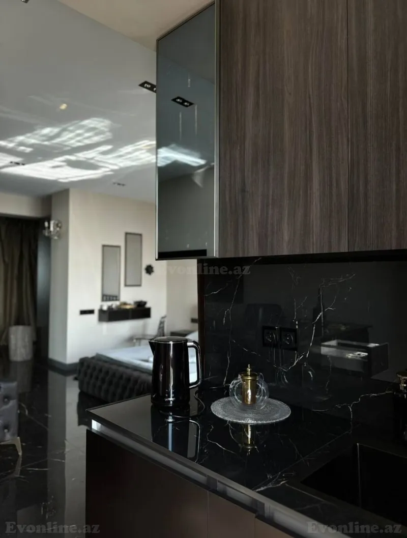 Kirayə verilir 1 otaqlı Mənzil Yeni tikili 60 m² Xətai r. - şəkil 24